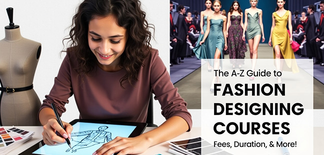 The A-Z Guide to Fashion Designing Courses: Fees, Duration, & More!