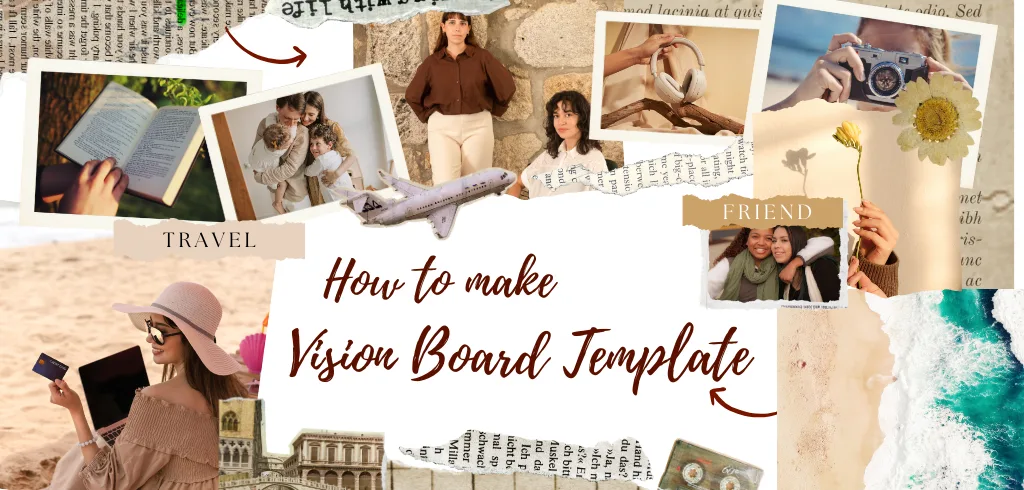 How to make a Vision Board Template
