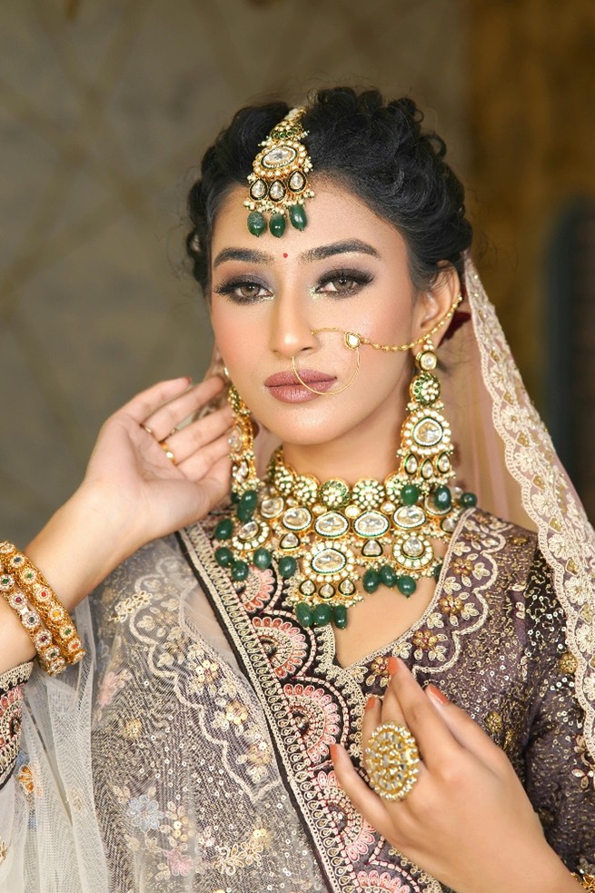 Matte Bridal Makeup